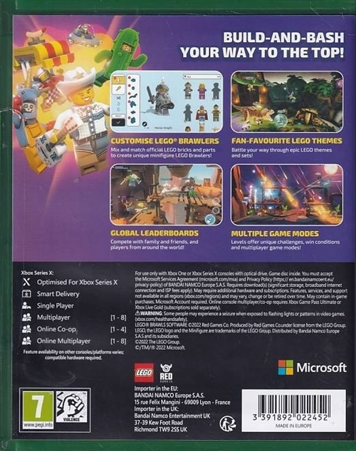 LEGO Brawls - XBOX One (B Grade) (Genbrug)